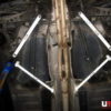 Volvo S60R 4WD UltraRacing 4x 2-Point Rear Lower Braces