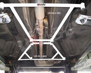 VW Golf 2/3 UltraRacing 4-Point Mid Lower Brace 984