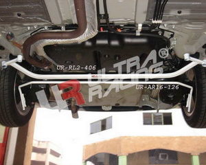 Toyota Yaris HB/Sedan 05+ UltraRacing Rear Lower Tiebar 406