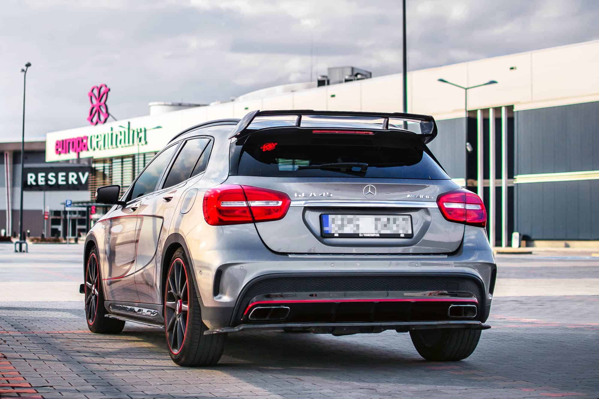 Spoiler Verlangerung Mercedes Benz Gla 45 Amg Suv X156 Vor Facelift Carbon Look Westschweizcustoms