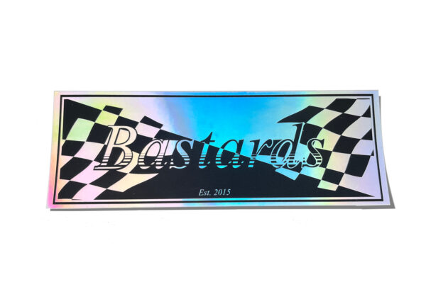 Drift-Bastards STICKER GLITZER HOLOGRAM