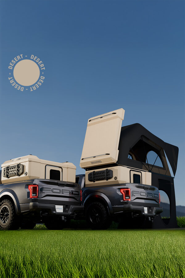 Hotomobil Atlas Pickupcamper khaki