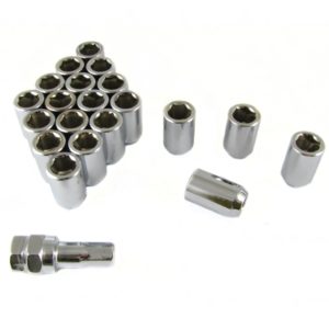 LugNut-set Inbus M14x1.5 silver