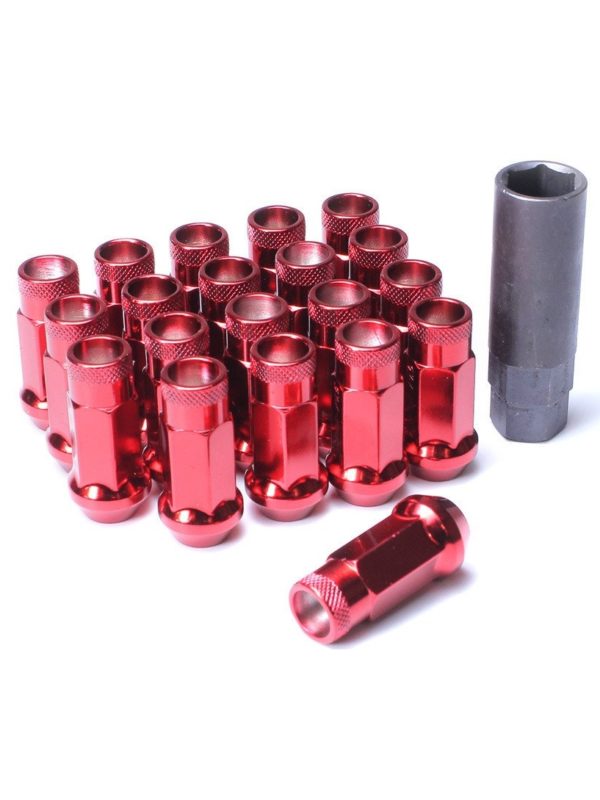 LugNuts 50mm M12x1.5 (rot)