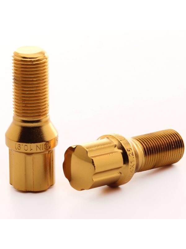 Boltsset M12x1.25 (Gold)