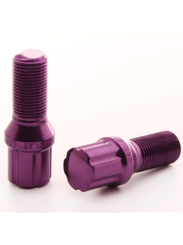 Boltsset M12X1.25 (purple)