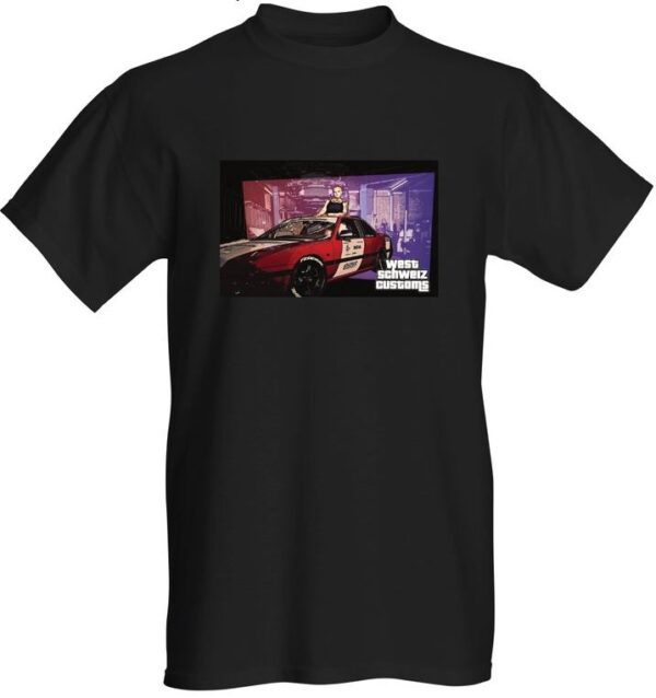 WestSchweizCustoms  BlackHeartTara Honda Prelude T-Shirt