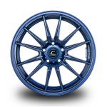 WestSchweizCustoms_Cosmis_R1 - 18x9.5 +35mm 5x114.3 - Matte Navy Blue Milled Lip