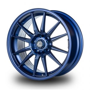 R1 – 18×9.5 +35mm 5×114.3 – Matte Navy Blue Milled Lip