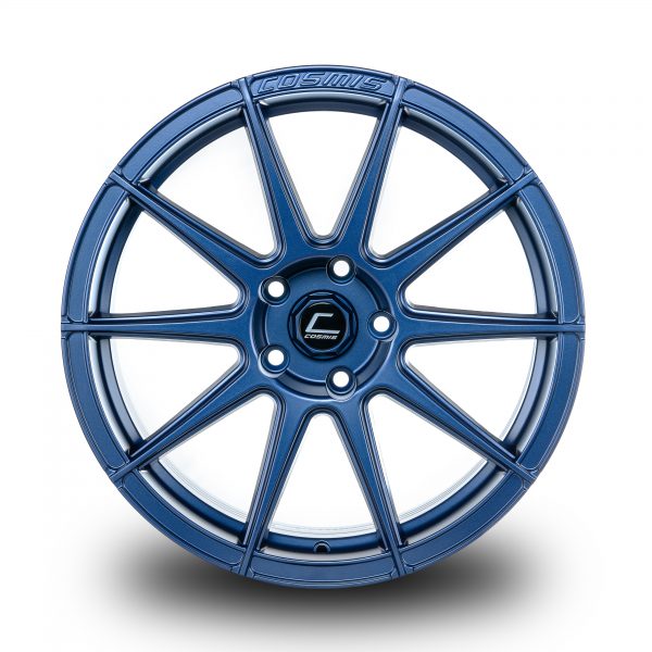 R10D – 18×9.0 +35mm 5×100 – Matte Navy Blue