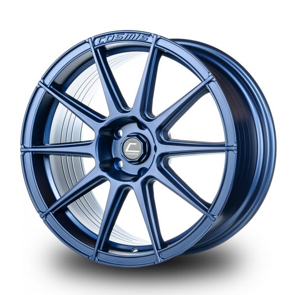 R10D – 18×9.0 +35mm 5×100 – Matte Navy Blue