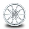R10D – 18×9.0 +35mm 5×100 – Silver Brushed Milling