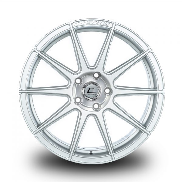 R10D – 18×9.5 +35mm 5×114.3 – Silver Brushed Milling