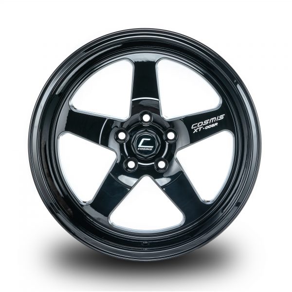 XT-005R – 18×10.0 +20mm 5×114.3 – Black Diamond Lip Milled Spokes