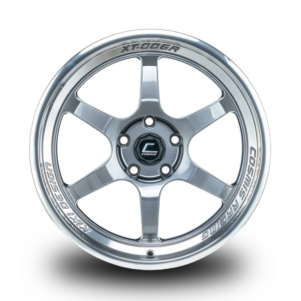 XT-006R – 18×9.0 +35mm 5×100 – Gunmetal Diamond Lip Milled Spokes