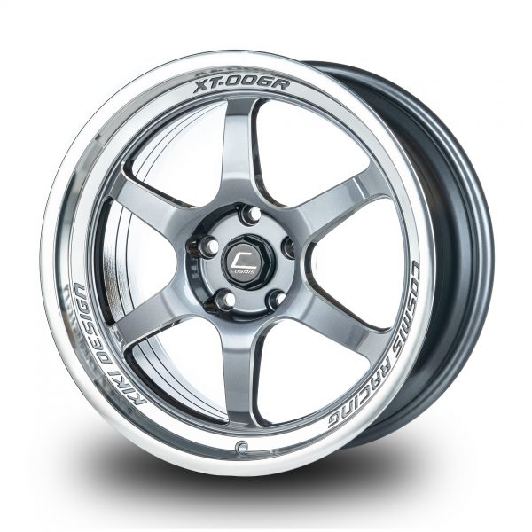 XT-006R – 18×9.0 +35mm 5×114.3 – Gunmetal Diamond Lip Milled Spokes