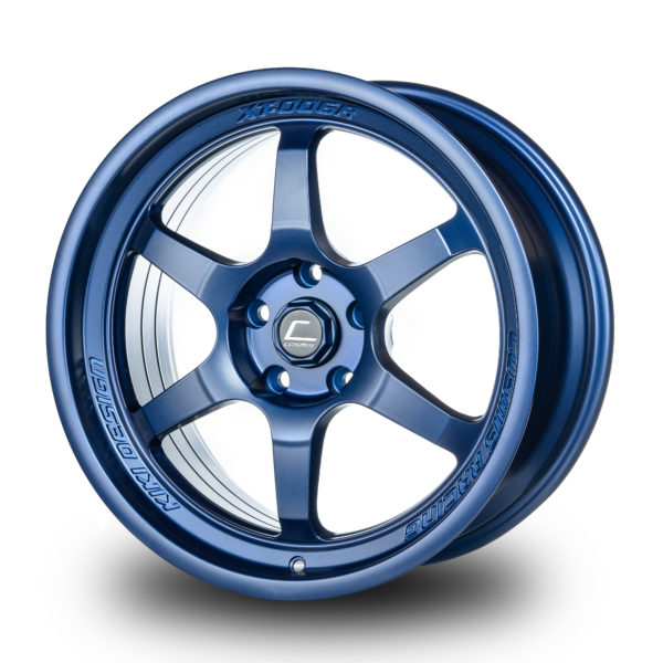 XT-006R – 18×9.0 +30mm 5×114.3 – Matte Navy Blue