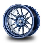 WestSchweizCustoms_Cosmis_XT-206R - 18x11.0 +8mm 5x114.3 - Matte Navy Blue Milled Spokes2