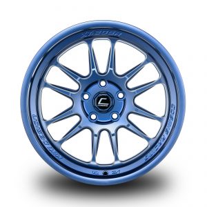 XT-206R – 18×9.5 +10mm 5×114.3 – Matte Navy Blue Milled Spokes