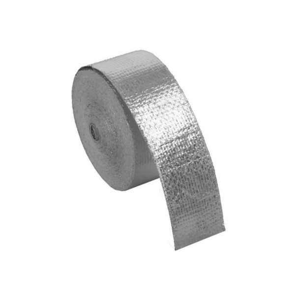 BOOST products 10m Hitzeschutz Tape – Silber – 25mm breit
