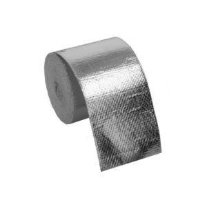 BOOST products 10m Hitzeschutz Tape – Silber – 50mm breit