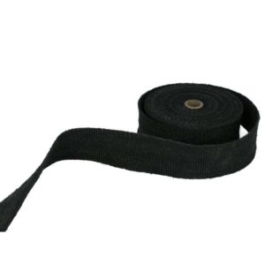 BOOST products 10m Hitzeschutzband – Keramik – Schwarz – 50mm breit