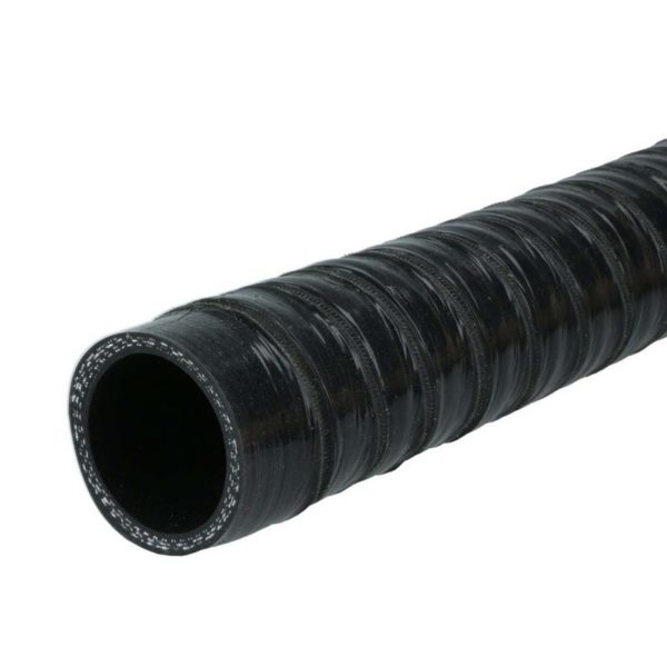 BOOST products Flex Silikonschlauch – 1m – 38mm, schwarz
