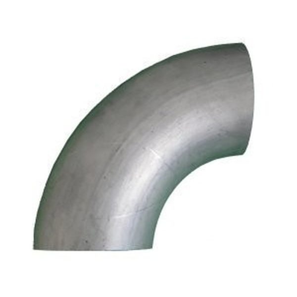 Edelstahl Auspuffbogen 90° 60mm für Hosenrohre