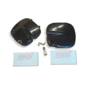 HT AUTOS CARBON EFFECT STI FOG COVERS SUBARU IMPREZA 1999-2000