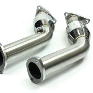 ISR PERFORMANCE STAINLESS STEEL RESONATED TEST PIPE NISSAN 370Z Z34 2009-2016