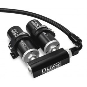 NUKE Performance Dual Anschluss für 2x Nuke Benzinfilter Slim
