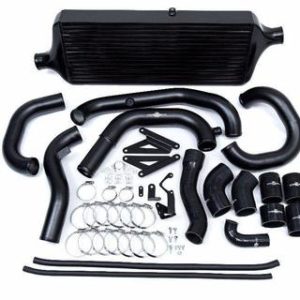 PROCESS WEST FRONT MOUNT INTERCOOLER KIT BLACK SUBARU STI 2015-2019