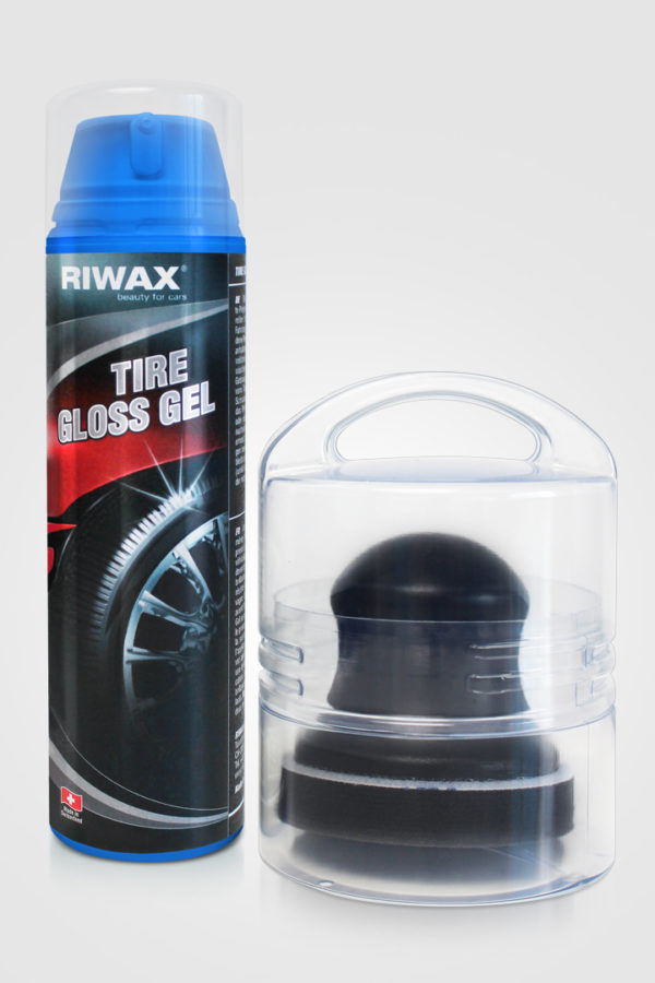 TIRE GLOSS GELINKL. ADAPTER + SCHWAMM