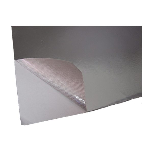 PTP Hitzeschutzmatte selbstklebend – silber – 30x30cm