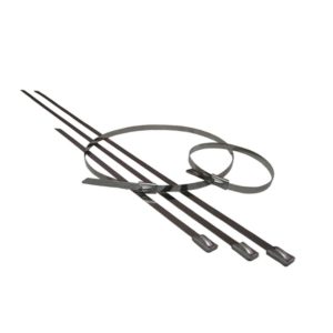 PTP Metallkabelbinder – 20cm – 4er Set