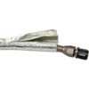 PTP selbstklebender Hitzeschutzschlauch – silber – 10mm / 120cm Länge