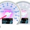 Car Clock Dashboard 60mm – 4in1 Exhaust Temp, Volt, Oil Pressure, Temp