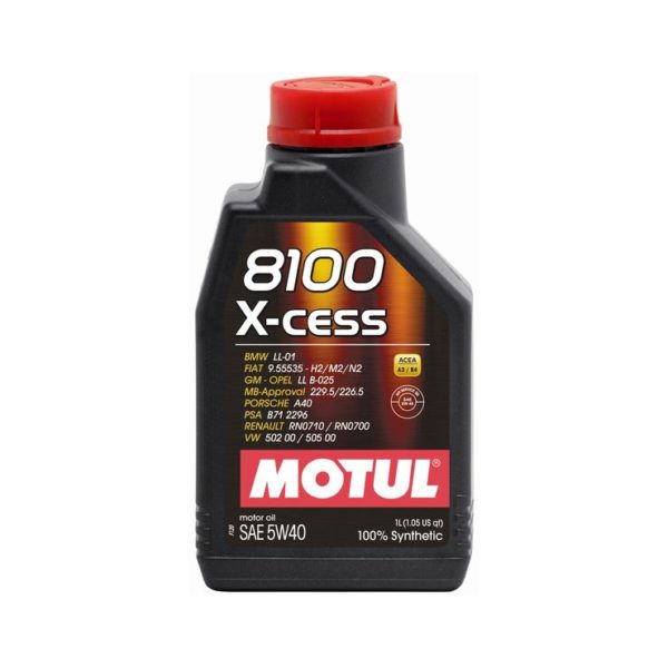 Motul 8100 X-CESS 5W-40 1lt.