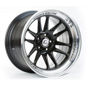 XT-206R – 18×9.5 +10mm 5×114.3 – Black Milled Spokes
