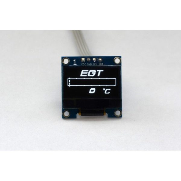 Zada Tech OLED Abgastemperaturanzeige inkl. Sensor (Celcius)